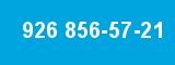 926 856-57-21
